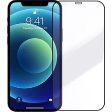 Bukrem Store Apple Uyumlu   iPhone 12 Pro Max Ekran Koruyucu 9d Tam Kaplayan Kavisli