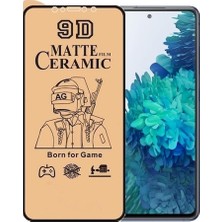 Bukrem Store Samsung Uyumlu S20 Fe Ekran Koruyucu Mat Seramik Nano Tam Kaplayan