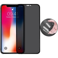 Bukrem Store Apple Uyumlu iPhone Xs Hayalet Seramik Ekran Koruyucu Tam Kaplayan Gizli