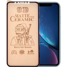 Bukrem Store Apple Uyumlu   iPhone Xr Ekran Koruyucu 9d Mat Seramik Nano Tam Kaplayan