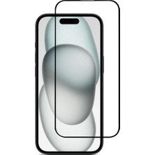Bukrem Store Apple iPhone 15 Uyumlu Ekran Koruyucu 9d Kırılmaz Cam Tam Kaplayan 9018000001775