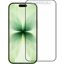 Bukrem Store Apple iPhone 17 Uyumlu Anti Statik Ekran Koruyucu Toz Tutmayan Kırılmaz Cam