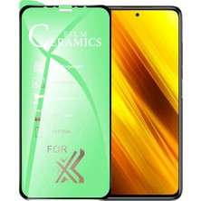 Bukrem Store Poco X3 Ekran Koruyucu 9d Seramik Nano Tam Kaplayan Kavisli