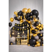 Eng Parti Dünyası 74 Parça Doğum Günü Balon Konsepti - Happy Birthday Seti ENG-B1041