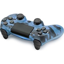 Pileli Store Pilelistore Ps4 Gamepad Mavi Kamuflaj HD323AB