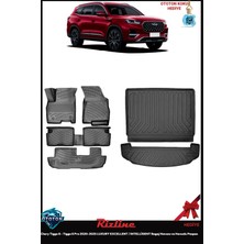 Rizline Chery Tiggo 8 - Tiggo 8 Pro 2020-2025 Luxury Excellent / Intelligent Bagaj Havuzu ve Havuzlu Paspas