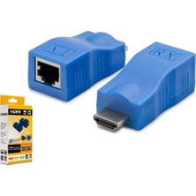 Hadron Hdx1274 30M Hdmi Extender Mavi