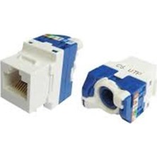Teldata Tld-Utp180 Cat6 180° Utp Keystone Jack Legrand Type (10 Lu Paket)