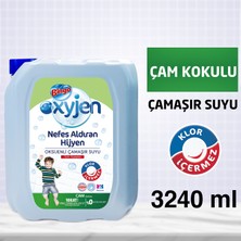 Bingo Oksijen Çamaşır Suyu Çam Kokulu 3,24 L Nefes Aldıran Hijyen Özelliği ile Etkili Temizlik