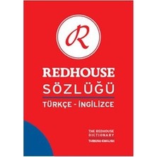 Redhouse Yayınları Red House Sözlüğü Türkçe - İngilizce Sert Kapak Eğitim Kitabı