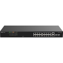 Ruijie Reyee Ruijie-Reyee Rg-Es118Fgs-Lp 16 Port Poe+ 2 Port 10-100-1000 Mbps + 2 Port Sfp 120W