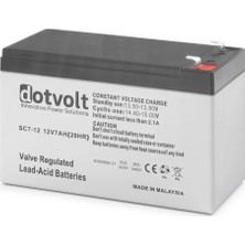 Pileli Store Pilelistore 12V 7AH Kuru Tip Akü Sc7-12