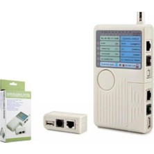 Hadron Hdx6505 Kablo Test Cihazı Rj11 + Rj45 + Bnc + Usb