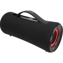  mikado md-52bt 10w usb+sd bazuka gövdeli siyah bluetooth speaker ses bombası