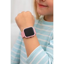 GTURK STORE Dijital LED Pudra Pembe Çocuk Saati (Akıllı Saat Değildir)