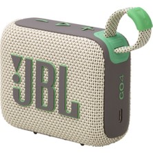  jbl go4 bluetooth hoparlör ses bombası kum beji ip67
