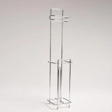 Esranın Dünyası Paslanmaz Yedekli Wc Kağıtlığı, Krom