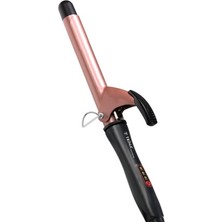 Trina 25 mm Profesyonel Saç Maşası Bronz Renk Alüminyum Malzeme ile 120-210 Derece Isı Ayarı