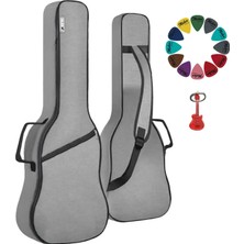 Midex CS-24 Concert Ukulele Çantası Gigbag Soft Case Kılıf (10 Pena ve Takım Tel Hediye)