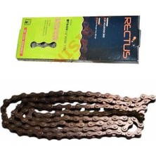 Motolinas Mtb Zincir C-30 Taya 112 Bakla Kutulu Renkli Dayanıklı Bisiklet Yedek Parça