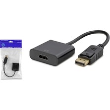 Hadron Hdx7767 Display To Hdmi F Çevirici 4K 30Hz Siyah