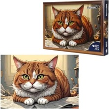 Esranın Dünyası 250 Parçalı Kedi Temalı Puzzle