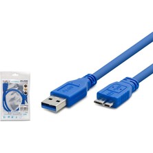 Hadron Hdx7517 Usb3.0 To Note4 Harddisk Kablosu 1.5 Metre Mavi