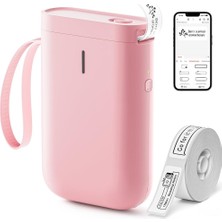  niimbot d11 pembe termal taşınabilir bluetooth etiket yazıcısı