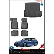 Rizline Bmw 3 Serisi F31 Touring 2012-2019 Xdrive Bagaj Havuzu ve Havuzlu Paspas
