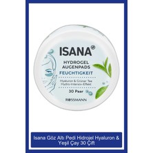 Isana Hidrojel Göz Altı Pedi 30 Çift Hyaluron ve Yeşil Çay Özlü Yoğun Nemlendirici Bakım