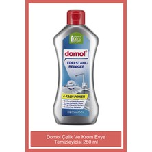 Domol Krom ve Çelik Yüzey Temizleyici 250ml