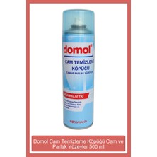 Domol Ferah Kokulu Cam Temizleme Köpüğü 500 ml - Cam ve Parlak Yüzeyler için Lekesiz Temizlik