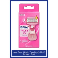Isana Pace 6 Kadın Tıraş Bıçağı - 6 Bıçaklı 1 Adet