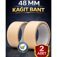 Nistabolje 48 mm Maskeleme Bandı 2 Adet Boya Bandı Kolay Uygulama ve Yüksek Isı Dayanımı