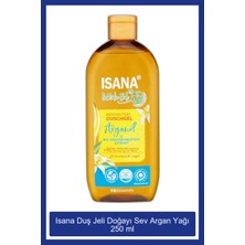 Isana Doğayı Sev Duş Jeli 300 ml Vegan Argan Yağı ile Cilt Temizliği ve Beslenmesi