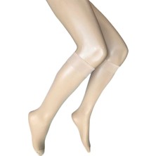 Parlak Dizaltı Kadın Çorap 15 Denye Sahra 51