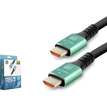 Hadron Hdx2045 Hdmi Kablo Pvc 8K 60Hz 2.1V Optic Od8.0 3 Metre Siyah