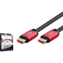 Hadron Hdx2037 Hdmi (M) To Hdmi (M) Kablo Pvc 4K 1.5 Metre Siyah
