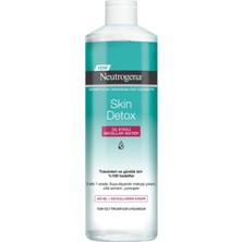 Neutrogena Skin Detox Üç Etkili Misel Su 400 ML Tüm Cilt Tipleri İçin Temizleyici Etki