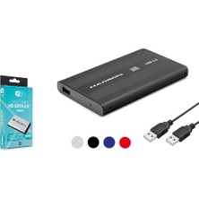 Hadron Hdx1758 Hdd Kutusu Usb2.0 Metal Sata 2.5" Siyah