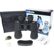 Pileli Store Pilelistore 10X50 Profesyonel El Dürbünü – Mavi  Mercek – Süper Netlik – 1000M/56M Nk