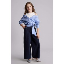 DeFacto Wide Baggy Fit Fit Bileğe Doğru Daralan Bol Paça Gabardın Pantolon H4436A826SM