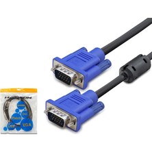 Hadron Hdx7754 1,5 Metre Vga Kablo Od7.3 A Kalite Siyah