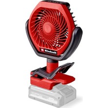 Einhell Akülü Vantilatör Gc-Cf 18/110 Li-Solo Power X-Change (18 V, Kömürsüz, 3 Hız Ayarı, Sonsuz Ayarlanabilir, Birçok Montaj Seçeneği, Akü Dahil Değildir)