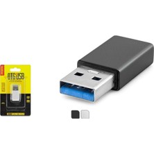  hadron hdx1029 usb3.0 to type-c f çevirici siyah