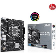 Asus Prime H610M-K Argb İntel Soket Lga1700 Ddr5 5600Mhz Matx Gaming (Oyuncu) Anakart