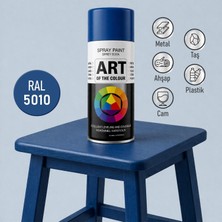 Nzb Mavi Profesyonel Sprey Boya Metal Ahşap Taş Plastik ve Cam Yüzeylere Uygun Spray Boya 400 ml RAL5010