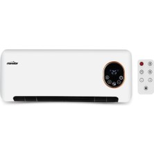 Marsstar Ms-210 (Ms-400) 2000 W Uzaktan Kumandalı Duvar Tipi Fanlı Isıtıcı