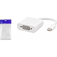 Hadron Hdx7773 Type-C To Vga F Çevirici 1080P Beyaz