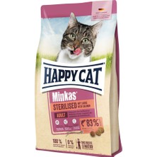 Happy Cat Minkas Somonlu Kısırlaştırılmış Yetişkin Kedi Maması 4kg